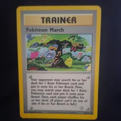 Pokemon March 102/111 Common Pokemon TCG WOTC Neo Genesis Light Play - Image 1