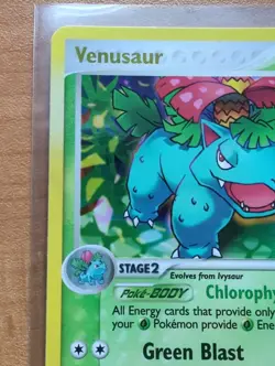 Pokemon TCG Venusaur 28/100 Crystal Guardians Reverse Holo Stamped - Image 5