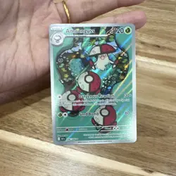 The Pokemon Amoonguss Illustration Rare 096/086 English Holo BLK HP120 - Image 2