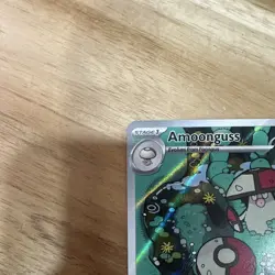 The Pokemon Amoonguss Illustration Rare 096/086 English Holo BLK HP120 - Image 3