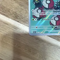 The Pokemon Amoonguss Illustration Rare 096/086 English Holo BLK HP120 - Image 5