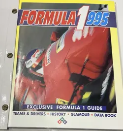 1995 PMC Formula 1 Grand Prix Collection COMPLETE Album & Guide Senna Schumacher - Image 1
