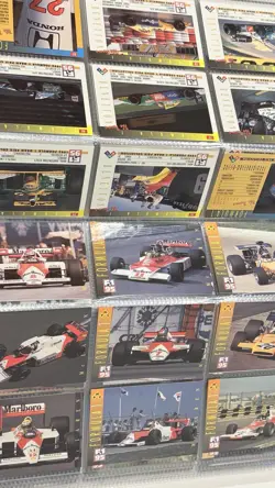 1995 PMC Formula 1 Grand Prix Collection COMPLETE Album & Guide Senna Schumacher - Image 3
