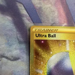 Pokemon TCG - Ultra Ball 186/172 NM - Brilliant Stars Secret Rare Gold Holo - Image 3