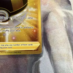 Pokemon TCG - Ultra Ball 186/172 NM - Brilliant Stars Secret Rare Gold Holo - Image 5