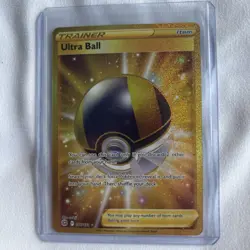 Pokemon SWSH09: Brilliant Stars #186/172 Ultra Ball (Secret) - Mint Condition - Image 1