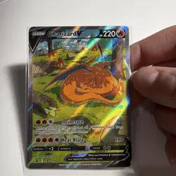 Pokemon Charizard V Full Art Holo Promo SWSH260 Sword & Shield 220 HP - Image 2