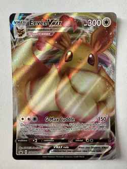 Pokemon Card TCG - Eevee VMAX SWSH087 Black Star Promo Shining Fates Near Mint - Image 1