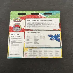 Pokemon TCG 2023 World Championships Deck Shao Tong Yen, Lost box Kyogre New - Image 2