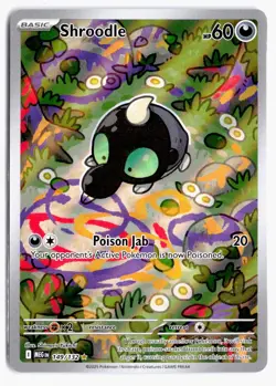 Shroodle 149/132 Illustration Rare Mega Evolution Pokemon Holo NM - Image 1