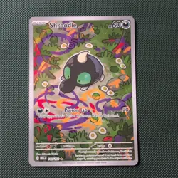 Pokemon TCG Shroodle 149/132 Mega Evolution Illustration Rare - Image 1