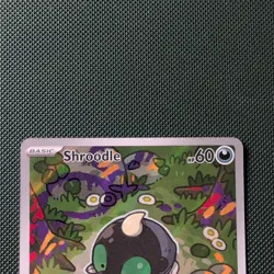 Pokemon TCG Shroodle 149/132 Mega Evolution Illustration Rare - Image 2