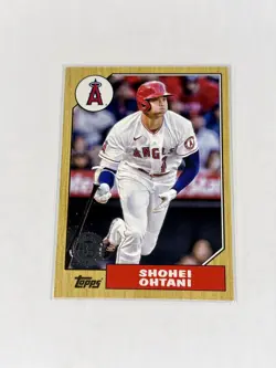 2022 Topps Update - 1987 Insert Shohei Ohtani - #87TBU-5 - Angels/Dodgers 🔥 - Image 1