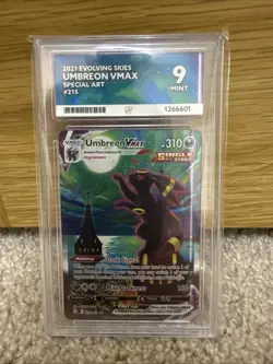 Umbreon VMAX 215/203 Alt Art Evolving Skies Pokemon ACE 9 - Image 1