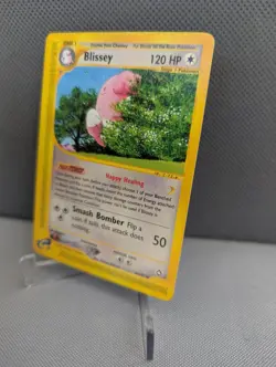 Pokemon TCG Blissey 6/147 Aquapolis Non Holo Rare Stage 1 120HP Eng 2002 - Image 3