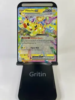 Pokemon TCG Pikachu Ex 057/191 S&V Surging Sparks NM - Image 1