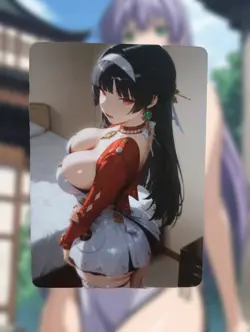 Astra Yao Zenless Zone Zero Anime Waifu Sexy Goddess Doujin Lewd Hentai Card - Image 1