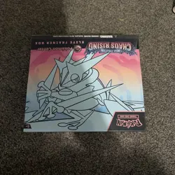 Pokemon Center Mega Evolution Chaos Rising Elite Trainer Box ETB New and Sealed - Image 1