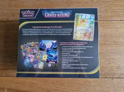 Pokemon Center Mega Evolution Chaos Rising Elite Trainer Box ETB New and Sealed - Image 2