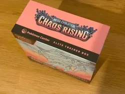 Pokemon Center Chaos Rising ETB Elite Trainer Box New And Sealed x1 ✅🔥 - Image 4