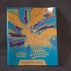 Pokemon TCG Ascended Heroes ETB Players Guide Book *NEW* - Image 1