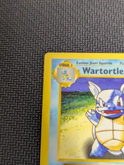Pokemon TCG Wartortle Base Set, Shadowless Uncommon Card 42/102 - LP - Image 3
