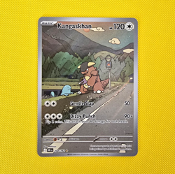 Kangaskhan 204/182 Pokemon Destined Rivals Illustration Rare Holo English NM - Image 1
