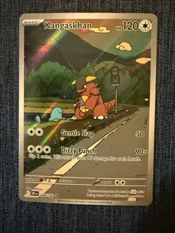 Kangaskhan - 204/182 - Illustration Rare - Destined Rivals NM Holo - Image 1