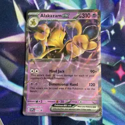 Pokemon Cards TCG: Abra/ Kadabra/ Alakazam ex SVP 050 Black Star Promo ENG - NM - Image 4