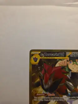 Pokemon TCG Journey Together N's Zoroark EX Gold Hyper Rare Card 189/159 NM - Image 2