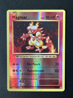 Magmar 20/108 Reverse Holo XY - Evolutions - Pokemon Card - NM - Image 1