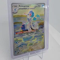 Primarina 088/084 Pitch Black Illustration Rare Pokemon Card NM - Image 2