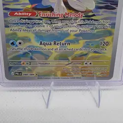Primarina 088/084 Pitch Black Illustration Rare Pokemon Card NM - Image 4