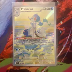Primarina 088/084 Illustration Rare IR Pokemon Pitch Black NM English - Image 1