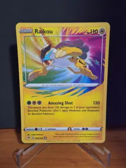 Raikou - Amazing Rare - Vivid Voltage 050/185 - NM - Pokemon Card - Image 1
