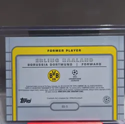 Topps 2025-26 UEFA Club Competitions Erling Haaland Dortmund 8-Bit #8B-5 - Image 4