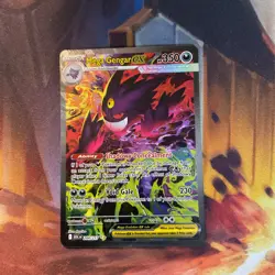 Pokemon TGC Mega Gengar EX 284/217 Ascended Heros SIR. - Image 1