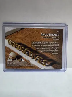 Topps 2026 Topps Chrome Paul Skenes Pittsburgh Pirates Perspectives P-8 Insert - Image 2