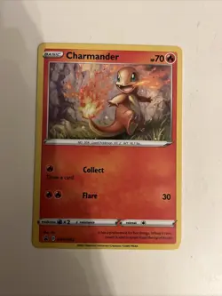 Charmander SWSH092 Holo Black Star Promo Pokemon Card Holo Near Mint 2021 - Image 1