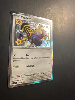 2024 Pokemon S&V Paldean Fates Shiny Varoom 192 /91 Holo Rare Holographic Foil - Image 2