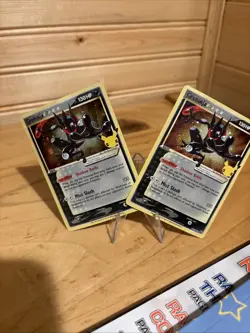 Pokemon Greninja Celebrations Promo 2x Lot - Image 1
