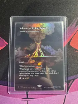 Volcano of Roku's Island - Valakut, the Molten Pinnacle [Avatar: The Last Airben - Image 1