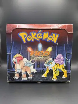 Pokemon EMPTY 1st Edition Neo Revelation Booster Box (No packs, no cards) - Image 1