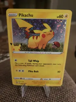Pikachu SWSH039 SWSH: Sword & Shield Promo Cards Holo NM 👌 - Image 1