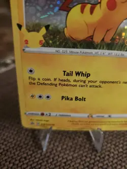 Pikachu SWSH039 SWSH: Sword & Shield Promo Cards Holo NM 👌 - Image 2