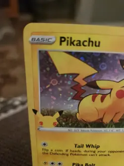 Pikachu SWSH039 SWSH: Sword & Shield Promo Cards Holo NM 👌 - Image 3