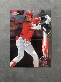 2020 Topps Chrome Shohei Ohtani #21 Angels DH/P - Image 1