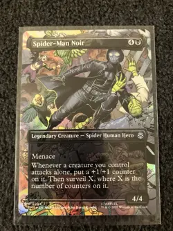 Spider-Man Noir (Borderless) Marvel's Spider-Man Foil - Image 1