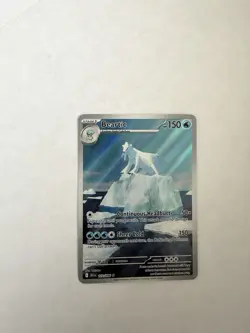 Pokemon Beartic TCG Black Bolt Illustration Rare Holo Card 110/086 English - Image 1