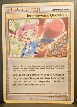 Pokemon TCG Interviewers Questions 79/95 Regular - Image 1